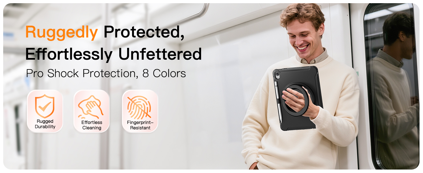 ruggedly protected, effortlessly unfettered