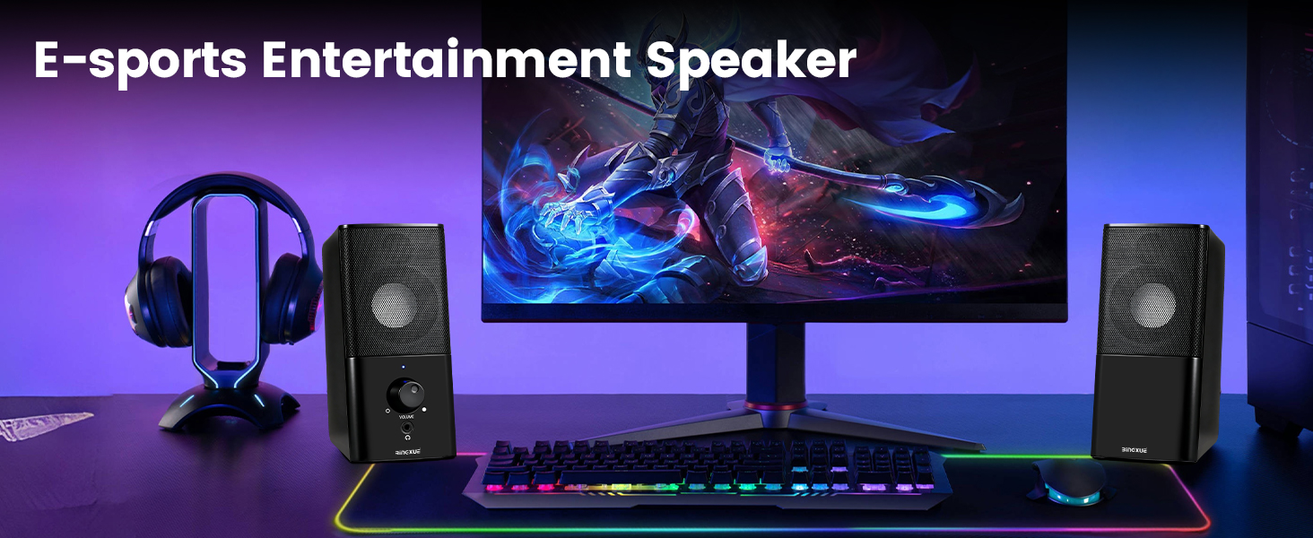E-sports entertainment speakers for gaming