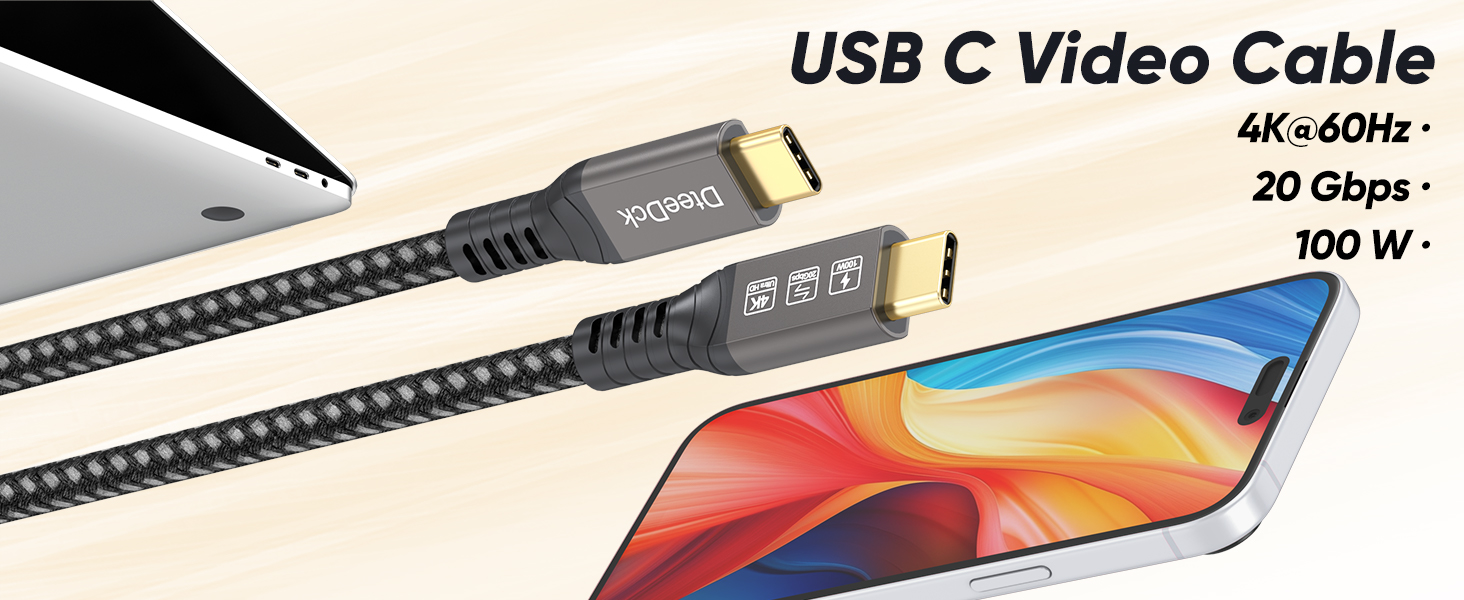 usb c data transfer cable