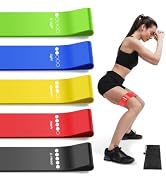 Resistance Bands for Working Out, Exercise Bands Resistance Bands Set with 5 Resistance Levels, M...