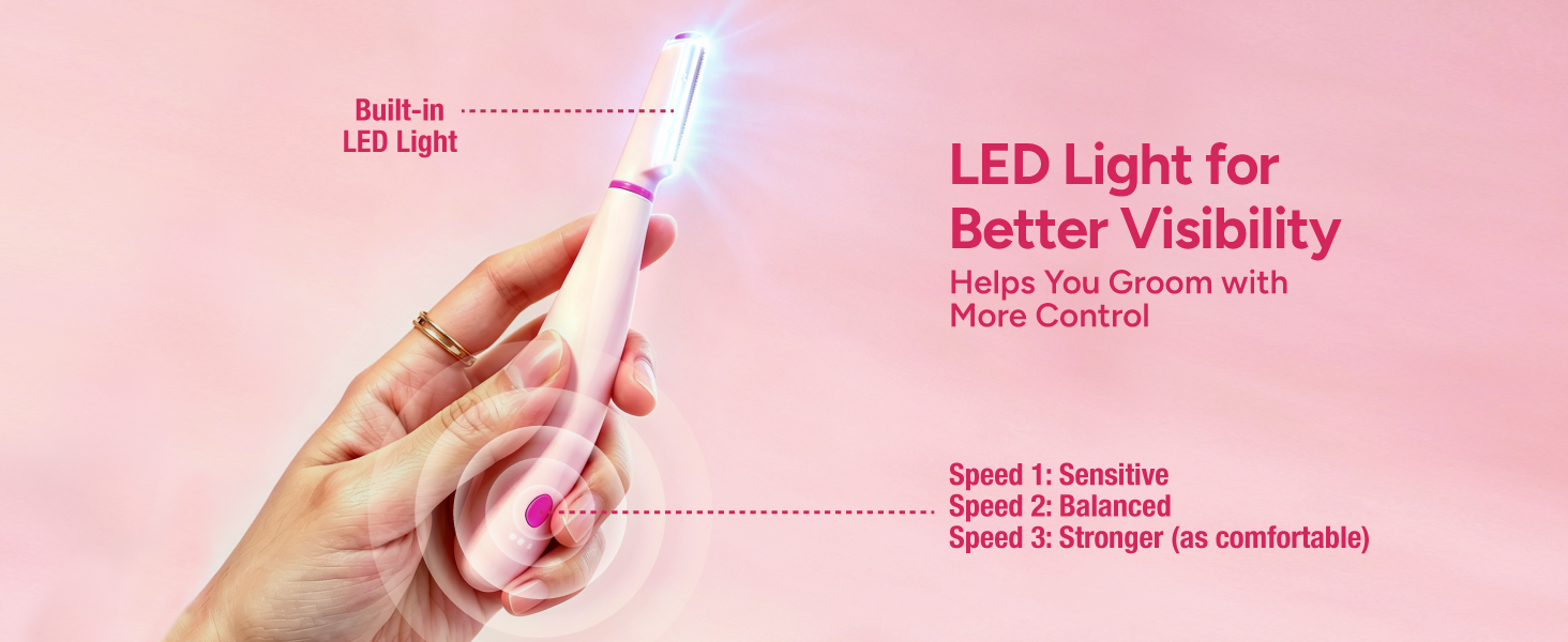 Electric Dermaplaning Razor