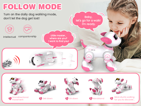 robot dog for girls