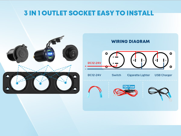 cigarette lighter socket