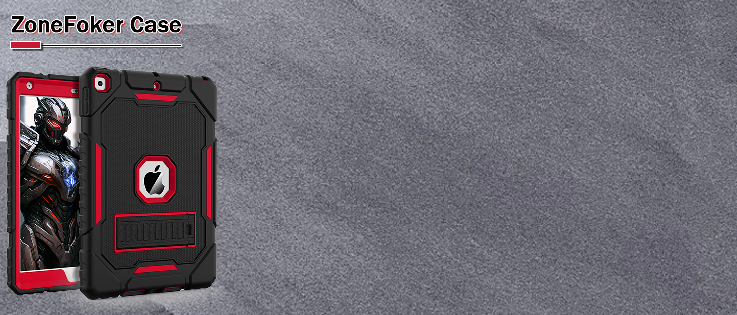 ZoneFoker Case for iPad 9th/8th/7th