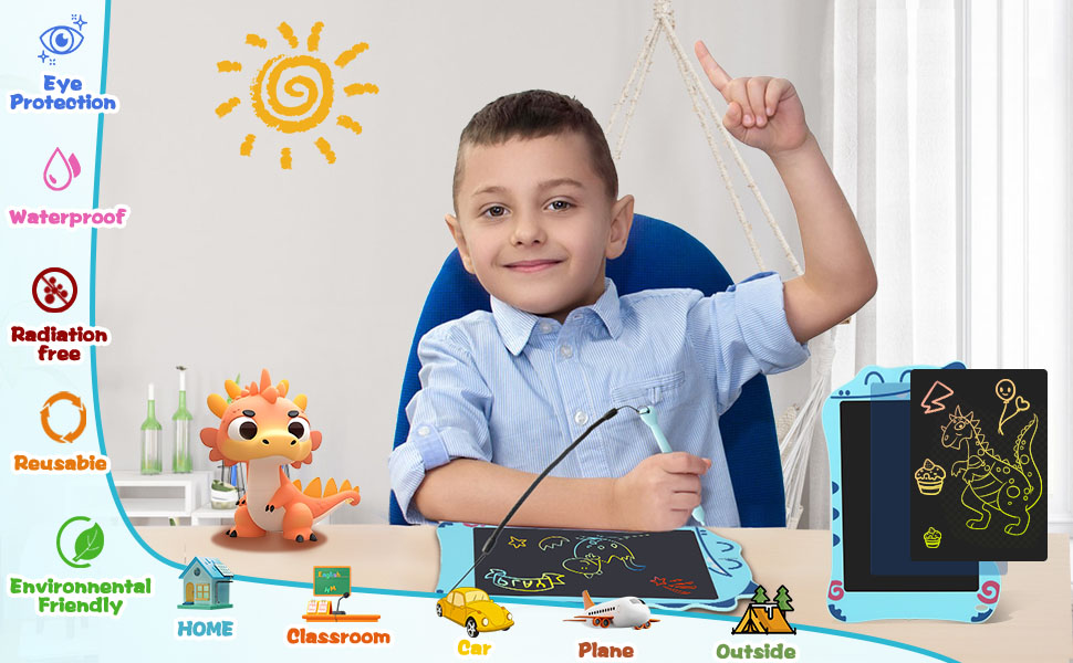 lcd writing tablet for kids