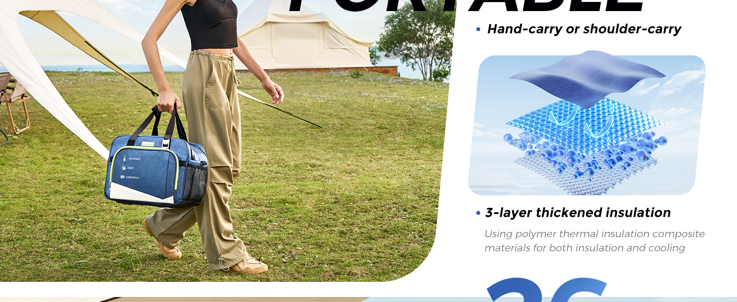Portable Electric Cooler Backpack