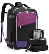 LOVEVOOK Travel Backpack for Women, 40L Carry On Backpack for Airplanes, Personal Item Bag for Ai...