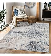 Domitapis Area Rug 5×7, Vintage Boho Rug,Ultra-Soft Low Pile, Washable, Non Slip,Stain Resistant ...