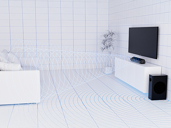Sound Bar with Subwoofer