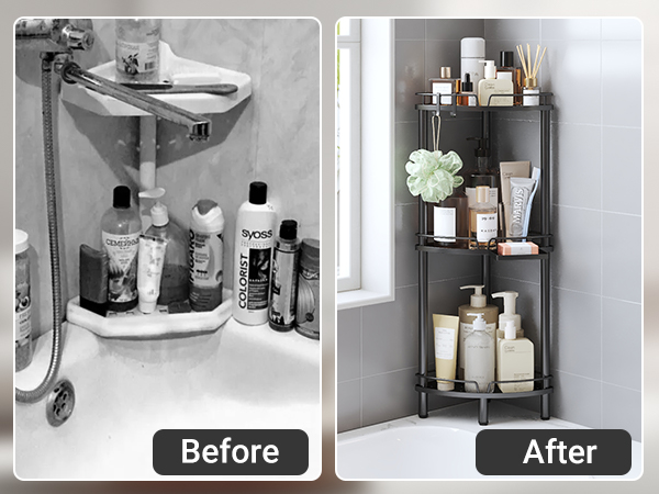 shower corner shelf