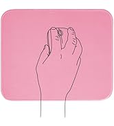 Mouse Pad, Nice and Cute Mouse Pad, Splash-Proof Textured 10.2 x 8.2Inch, Stitched Edge Non-Slip ...