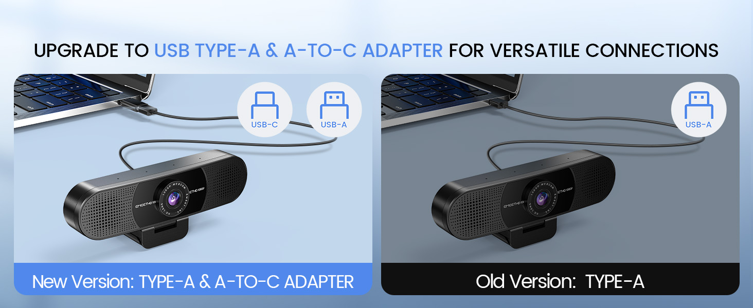 2025 Version EMEET C960 Webcam