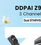 DDPAI 4K 3-Channel Dash Cam