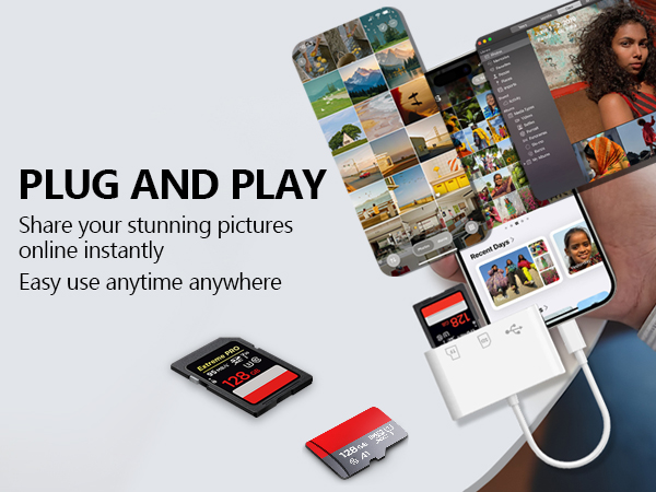 usb c sd card reader for iphone digital camera adapter iphone memory card reader for iphone apple