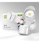 ASD 25W 2300LM LED Outdoor Security Light Motion Sensor Flood Light, 3000K/4000K/5000K, IP65 Wate...