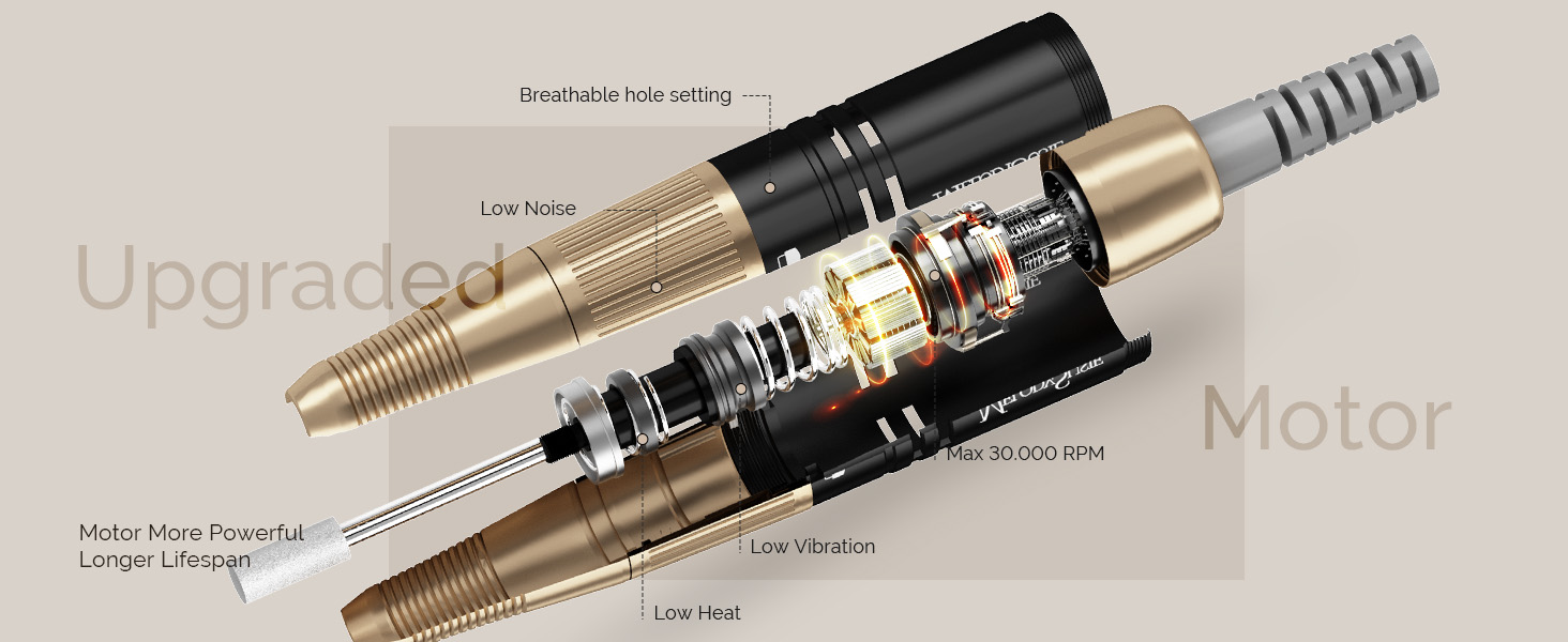 powerful motor 30000 RPM