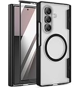 Maxdara for Galaxy Z Fold 7 Case [Compatible with Magsafe], Hinge Protection and Built-in Screen ...