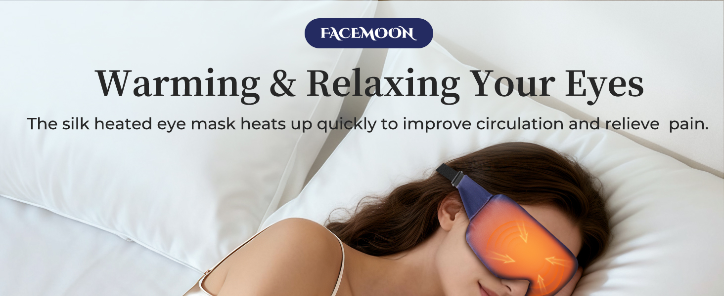 silk heated eye mask