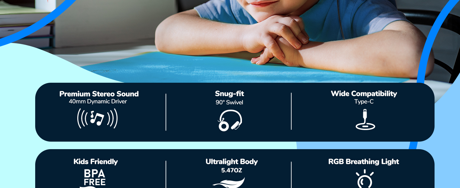 iClever_HS26_Kids_Headphones_with_Cord_Headphons_for_Kids_Wired