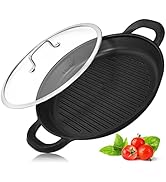 Vinchef Nonstick Grill Pan for Stove tops | 13.0