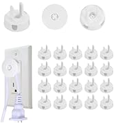 MECCANIXITY 20 Pack Outlet Covers Proofing, Electrical Safety Plug Covers Outlets Socket Proof Ca...