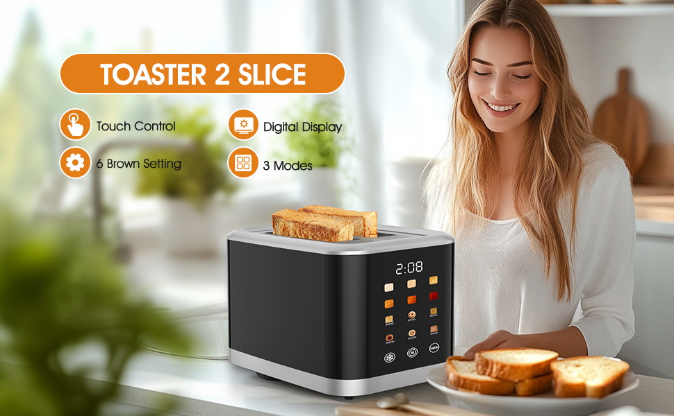 touch screen toaster