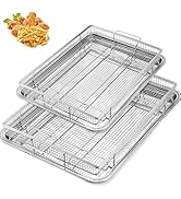 Pleafind 4Pcs Air Fryer Basket for Oven, 15.3