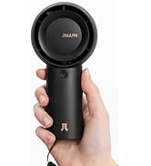 JISULIFE Portable Handheld Turbo Fan [18H Max Cooling Time], 6000mAh USB Rechargeable Personal Ba...