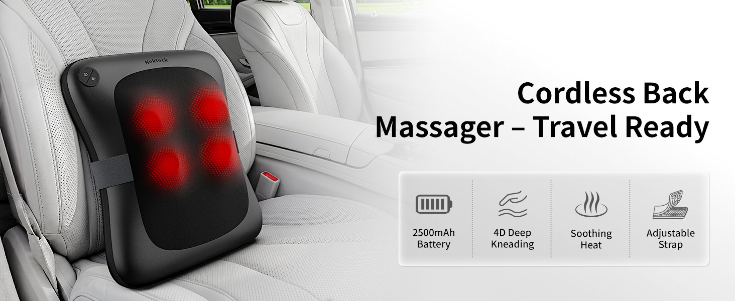 cordless back massager