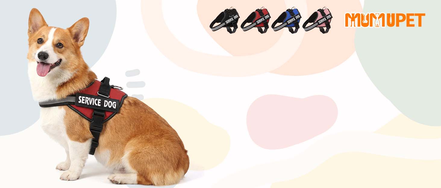MUMUPET service dog harness