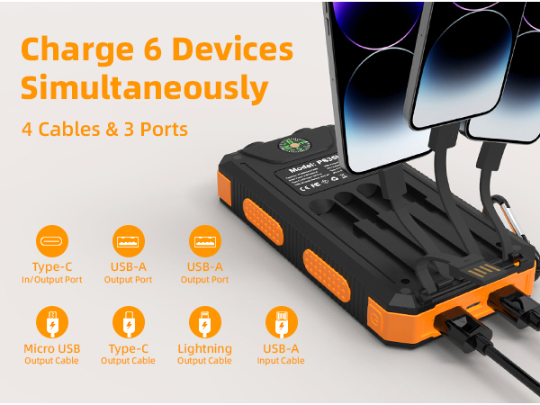 charge 6 devices simultaneously
