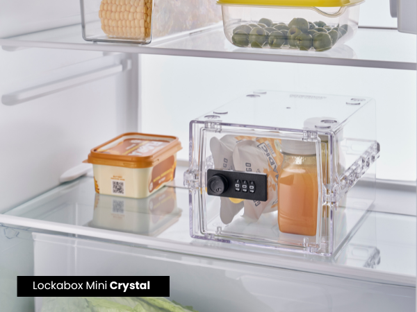 Food Lock Box, Lock Box For Fridge &amp; Freezer