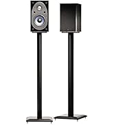 Sanus NF36B 36" Natural Foundations Speaker Stand Black