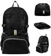 MODERN NEEDS Ready Pack 35L — Foldable Backpack for Travel | Lightweight, Water Resistant Hiking ...