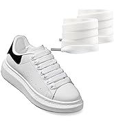 UamGlsob 2 Pairs 1/2''(1.2cm) Flat Thick Shoe Laces, Jumbo Fat Wide Shoelaces Replacement Laces f...