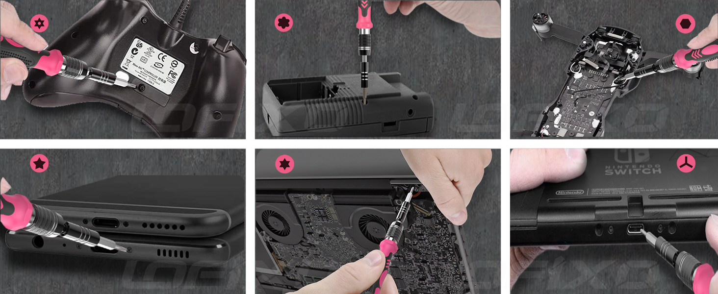 switch building kit,switch controller repair kit,switch crack tool,switch hack tool screwdriver kit