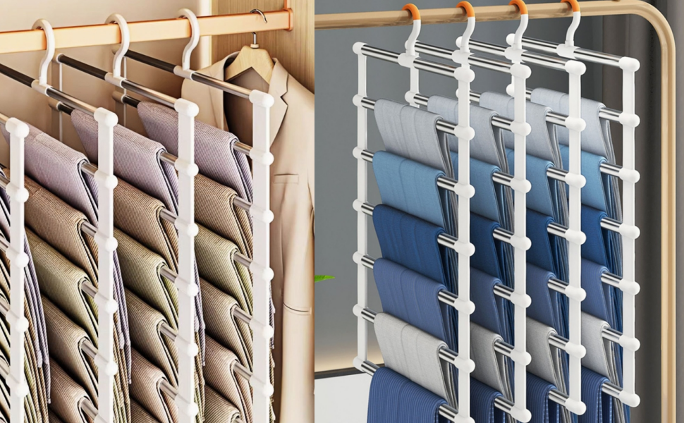 pants hangers space saving