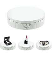 Mcbazel Motorized Rotating Display Stand, 5.7inch 360 Degree Electric Spinning Turntable Display ...