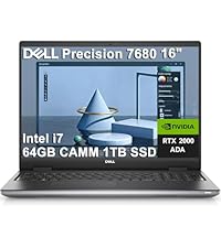 Dell Precision 7000 7780 Mobile Workstation Laptop, NVIDIA RTX A1000 6GB, 32GB CAMM DDR5 RAM, 17.3