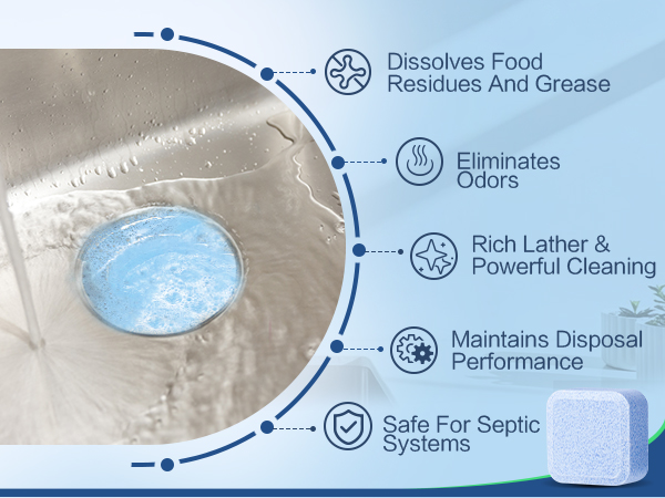 Garbage Disposal Cleaner Tablets
