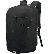 KEOFID Casual Daypacks Backpack for Men and Women, Hiking Backpack, Travel Backpack, Black Backpa...