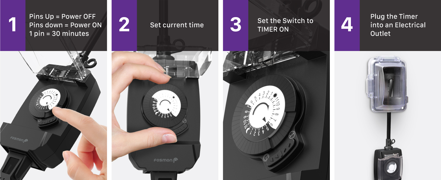 timer for outdoor lights