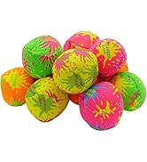 4E's Novelty 12 Pack - 2" Water Bomb Splash Balls - Mini Absorbent Ball - Kids Pool Toys, Outdoor...