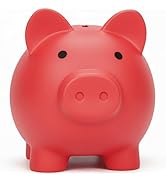 Piggy Bank for Sbrvaniy Piggy Coin Banks for Boys and Girls My First Unbreakable Plastic Money Ba...