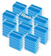 Ovveroche 50 Pcs Individually Wrapped Sponges, Uncompressed Non Scratch Scrouing Sponges for Hous...