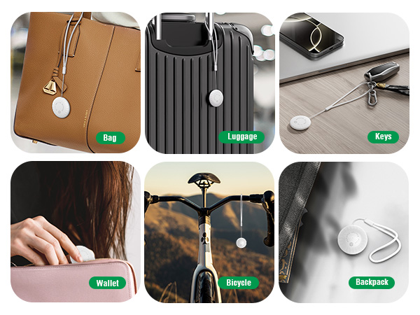 4smarts SkyTag Plus Apple Find My Tracker Bluetooth Locator Wallet/Key/Luggage Finder
