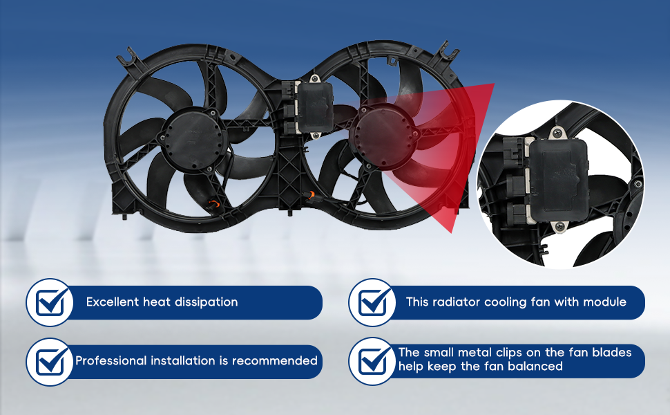 Dual Radiator Fan
