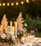 WDF 300Pcs White and Gold Plastic Plates - Gold Plates Disposable - 50 Guest Disposable Dinnerwar...