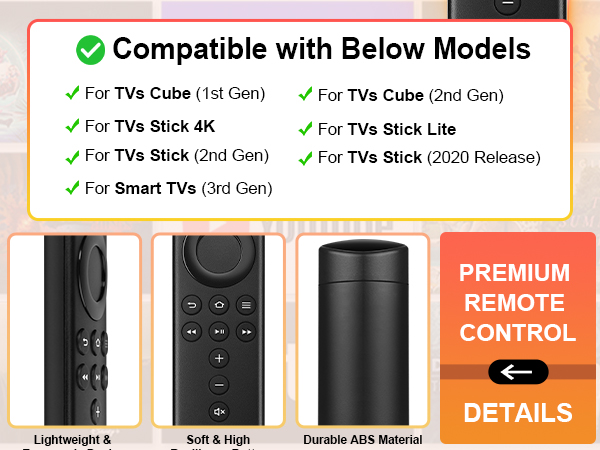  Replacement Voice Remote