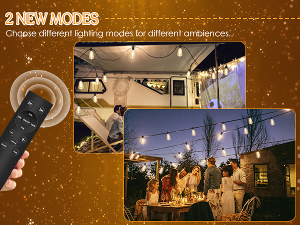 Solar Outdoor String Lights